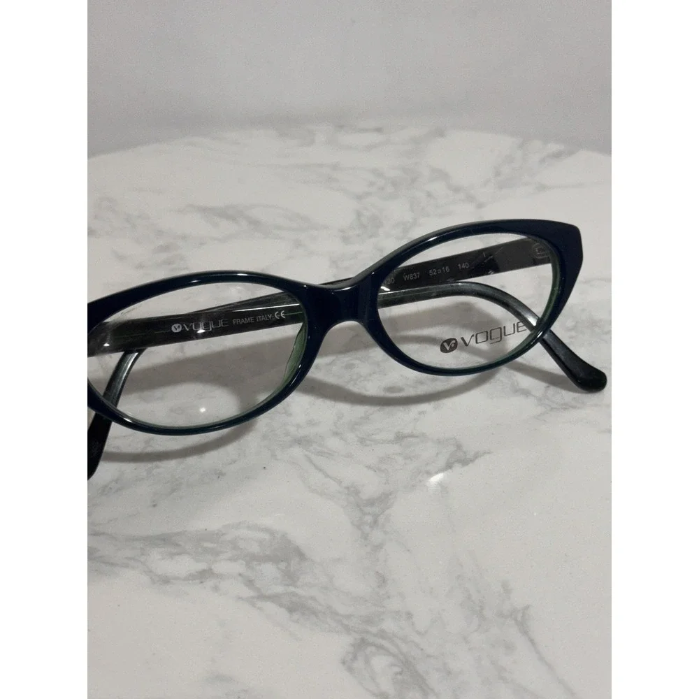 Vogue VO 2130 Eyeglass Frames 52-16-140 Dark Green Cat Eye Style
